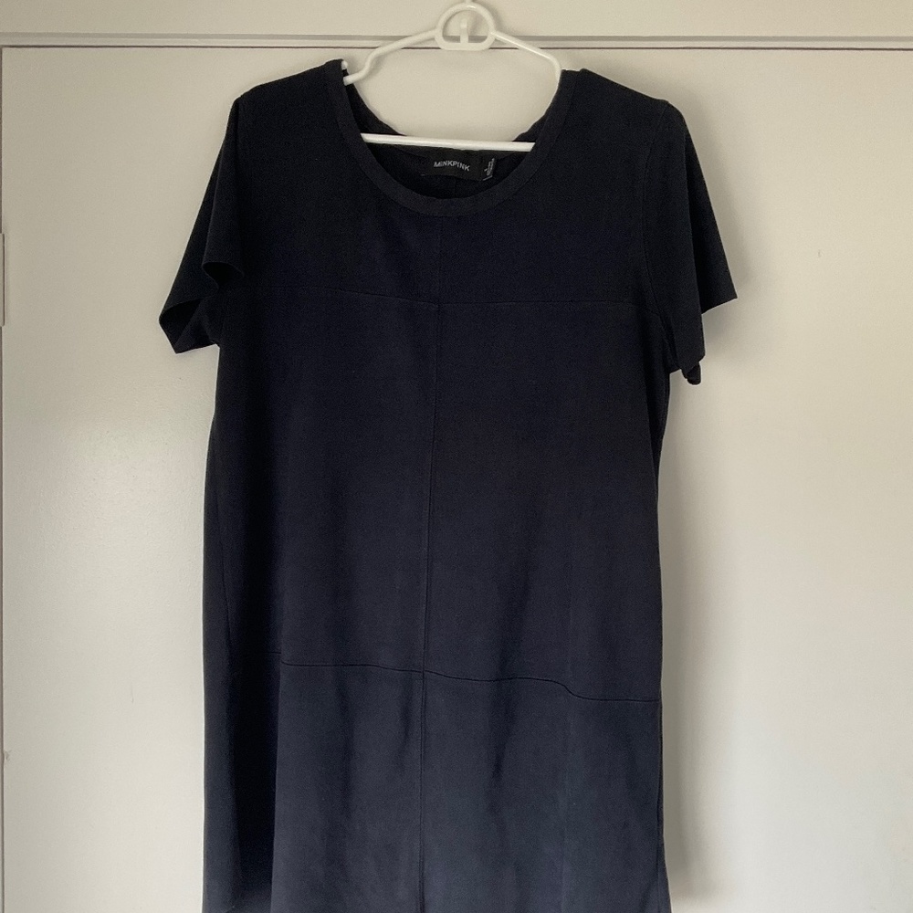 Suede like dress